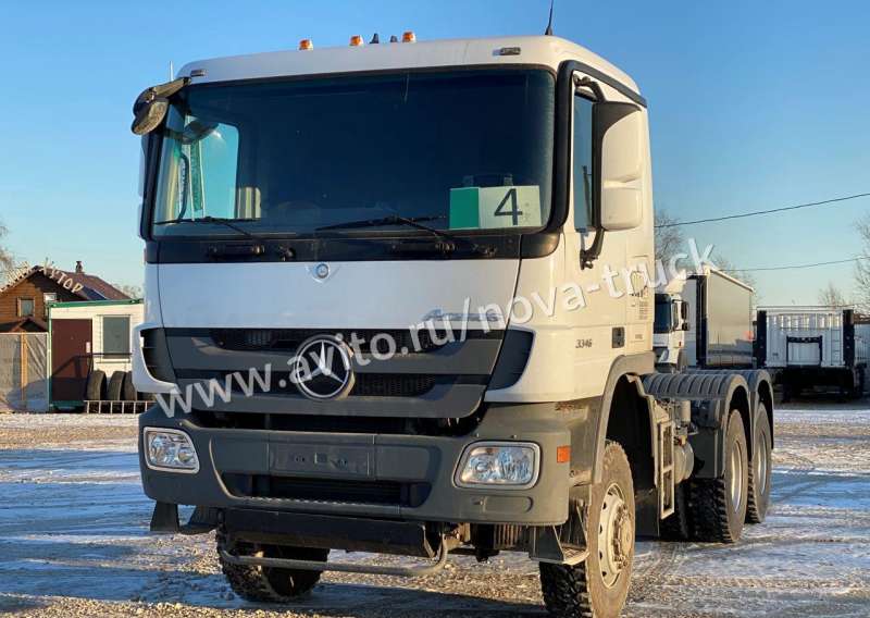 Тягач Mercedes - Benz Actros 3346, 2017 года 6x6