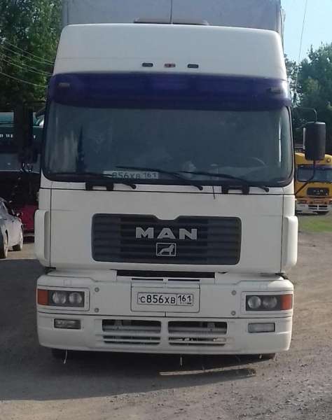 Ман 19-414 в сцепке