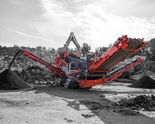 Запчасти гусеничного хода грохотов Terex Finlay 863