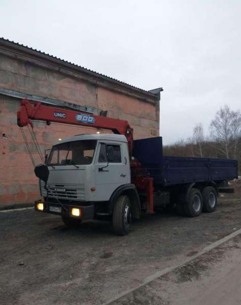 Камаз Манипулятор Unic 500 серии 5 тонн