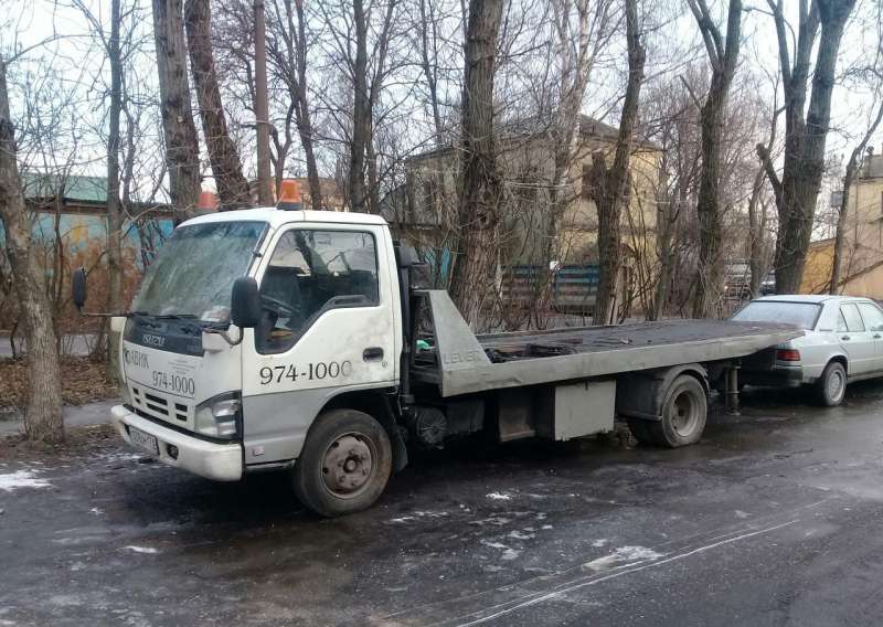 Эвакуатор Исузу 71 / Isuzu NQR 71 (Япония)