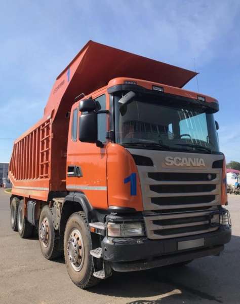 Грузовой самосвал-углевоз Scania G440 2014