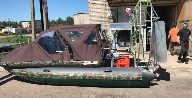 Аэролодка 500 с двигателем Honda L15