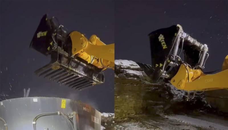 Резчик силоса для фронтального погрузчика Doosan SD200