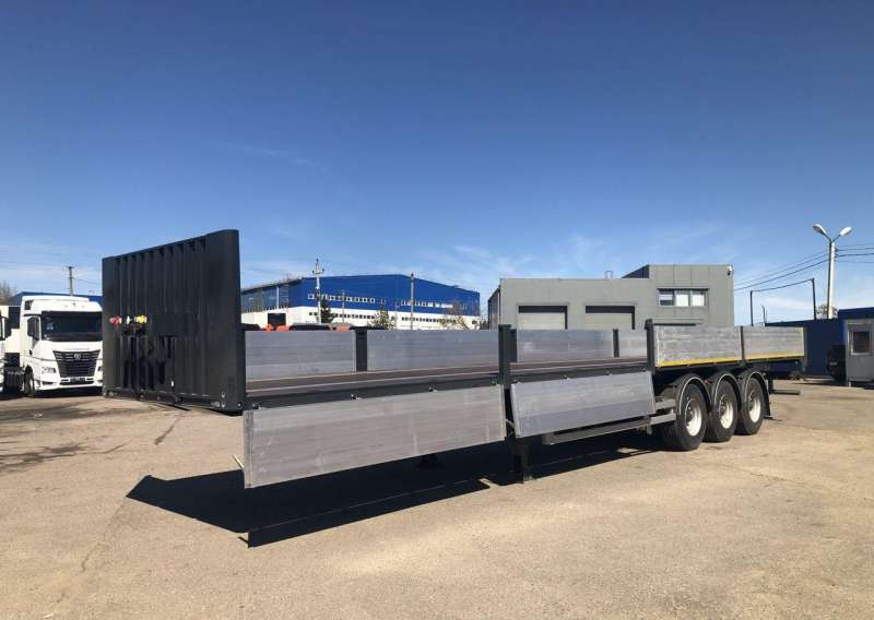 Полуприцеп-бортовой Тонар 3-х осный