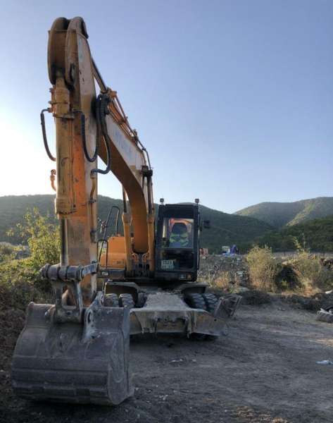 Аренда колесного экскаватора huyndai R200