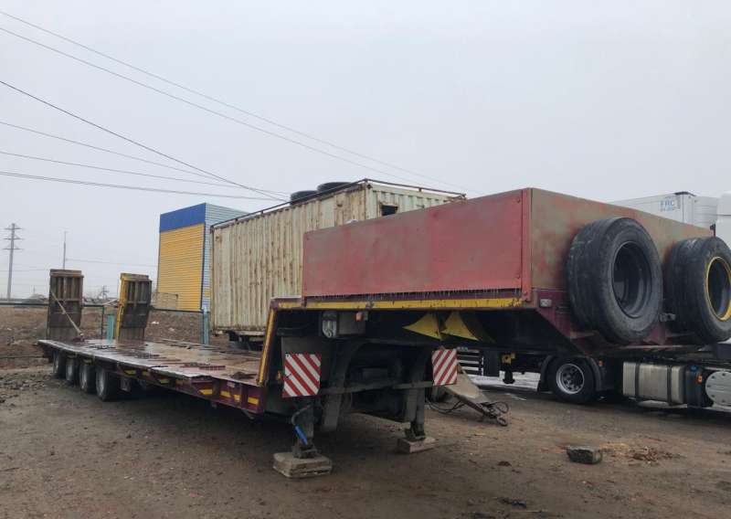 Низкорамный трал чмзап 60 тонн