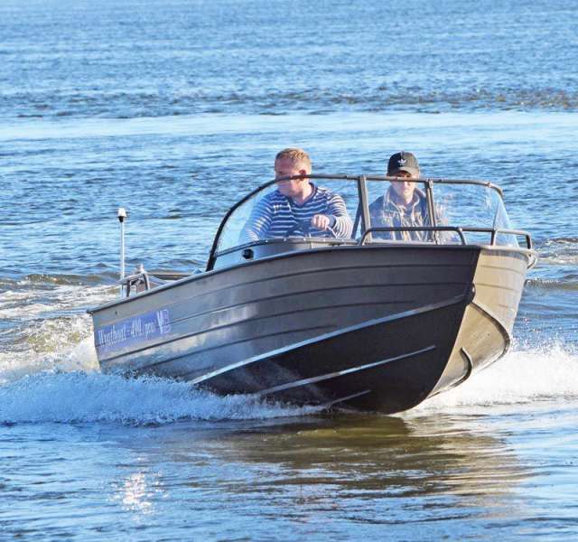 Новая алюминиевая моторная лодка Wyatboat 490 Pro