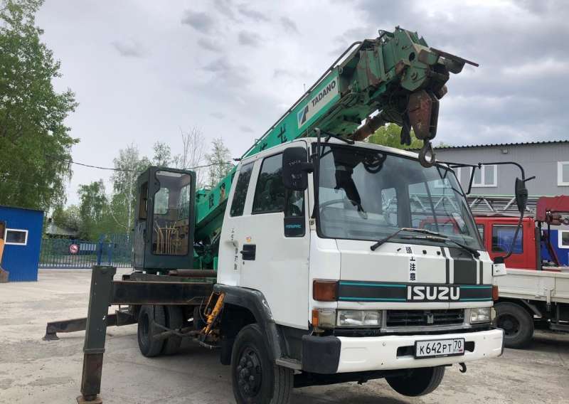 Автобуровая Isuzu Forward, Tadano DT-710 бп по РФ