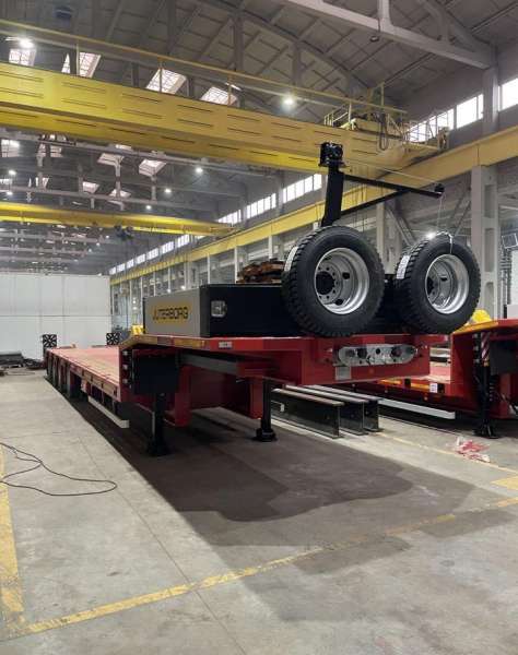 Полуприцеп трал (тяжеловоз) Juterborg 985244, 2021