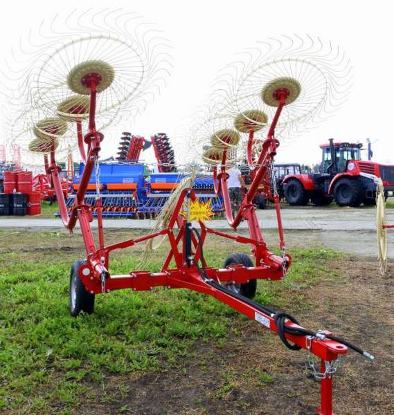 Грабли ворошилки гвв-6М прицепные мтз