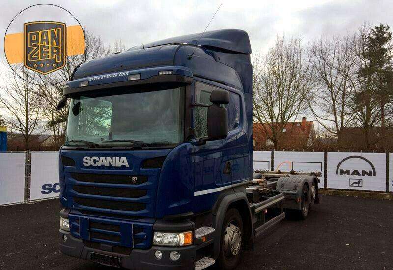 Scania G контейнеровоз из Германии, г/п 16 тонн
