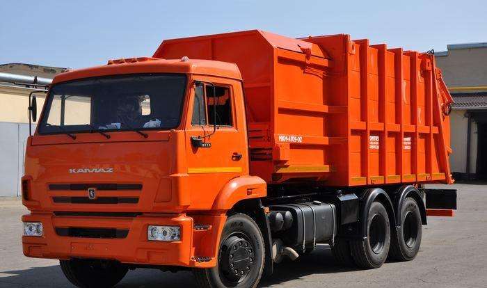 Мусоровоз мк-4553-08 на шасси камаз-65115
