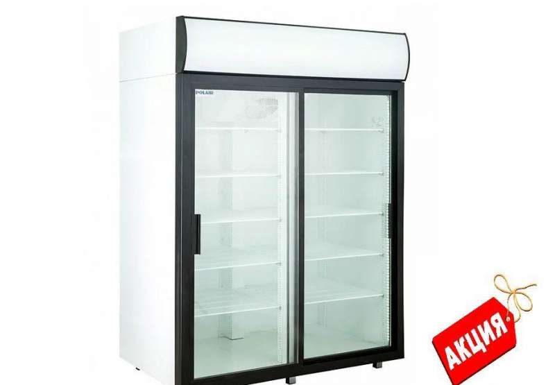 Шкаф холодильный polair DM110Sd-S версия 2.0