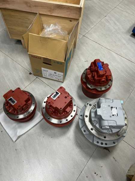 Nabtesco GM04VA GM04VN, редуктор хода для мини-экскават