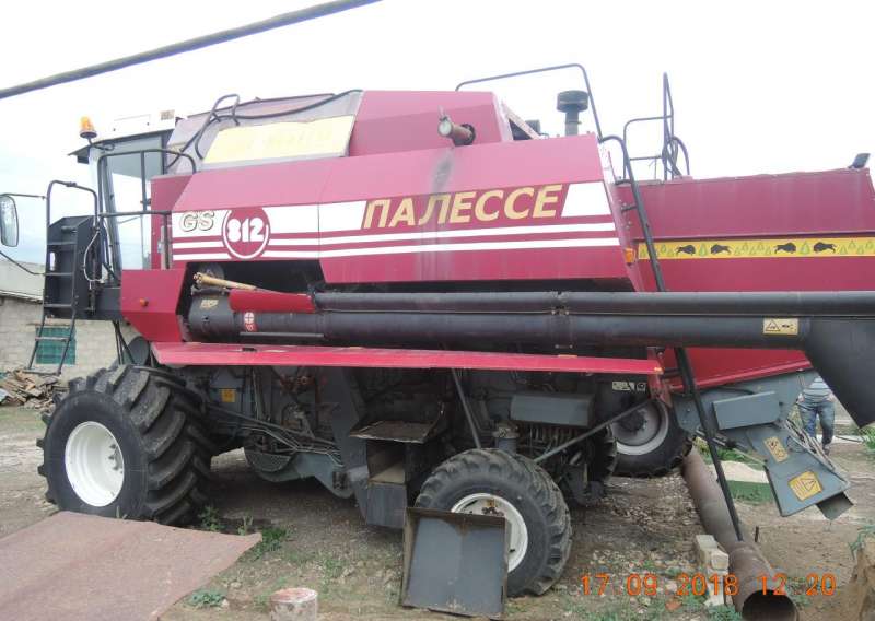 Зерноуборочный комбайн кзс-812-16 (Палессе GS812)