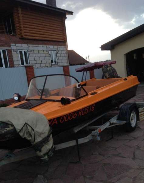 Моторная лодка Казанка 5М4 + Suzuki 50 4 т