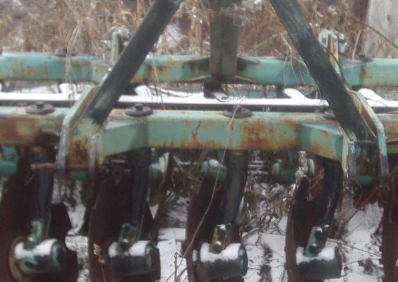 Навесная дисковая борона (дискатор) бду-2,5н