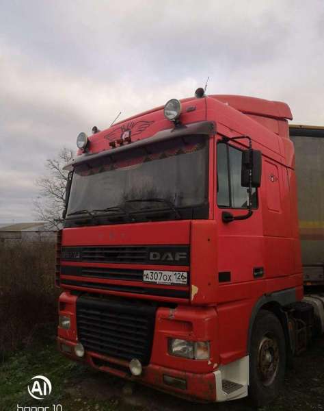 DAF 95XF с полуприцепом, 2000