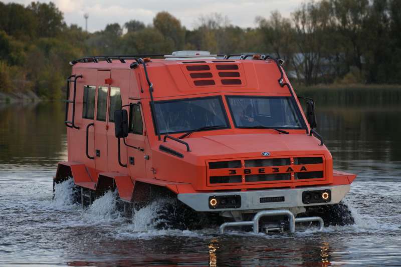 Вездеход снегоболотоход Звезда Т-10