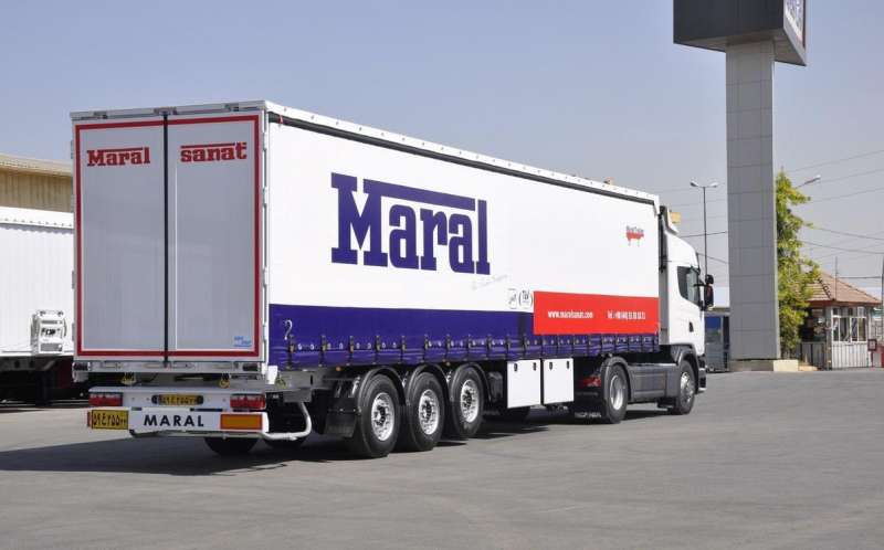 Полуприцеп шторный Maral Шторный, 2021