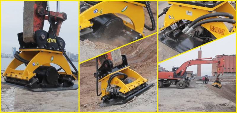 Виброплита для экскаватора Kobelco 210