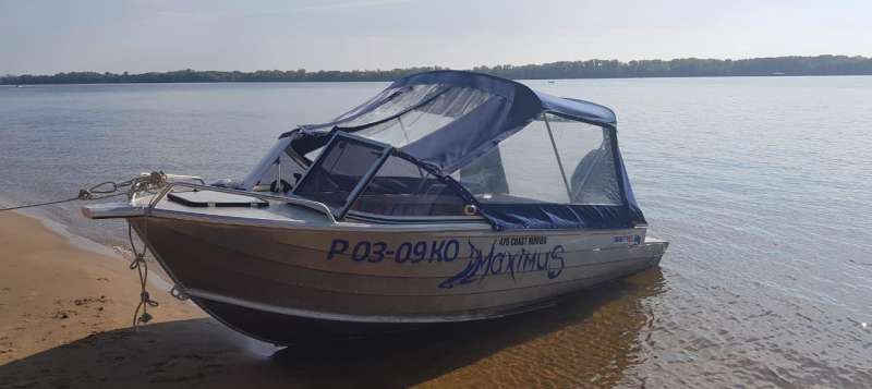 Продам лодку Квинтрекс 475 с мотором Suzuki 70