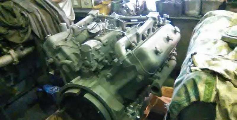 Мотор  236 А для установки на ЗИЛ