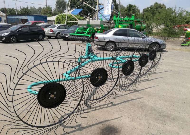 Грабли-ворошилки 5ти колесные навесные OGR 3.3м