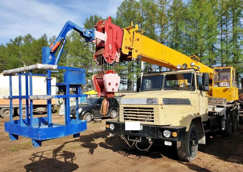 Ульяновец Мкат 20 на шасси Краз 65101