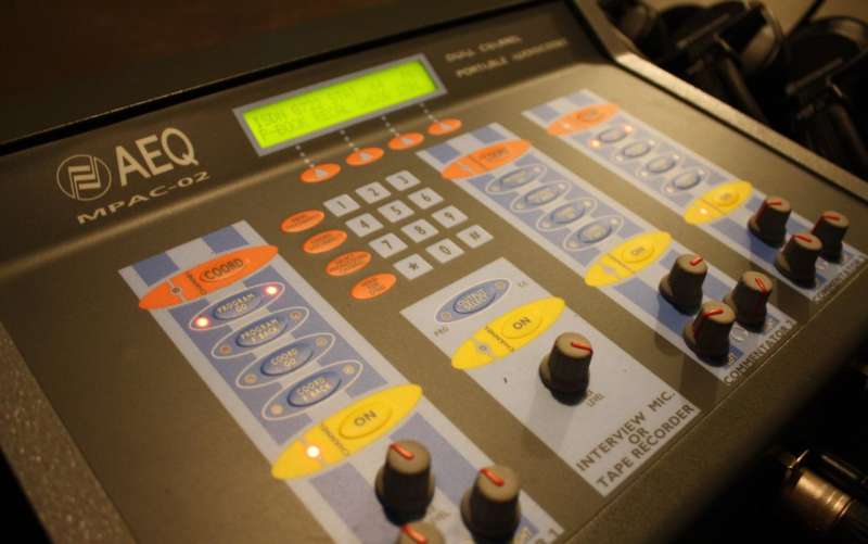 Пульт Комментатора Aeq Mpac-02