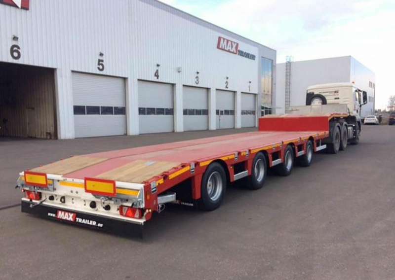 Полуприцеп трал (тяжеловоз) Max Trailer Max100, 2021