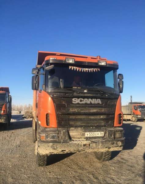 Самосвал Скания Scania G440, 2013год, кузов 18m3