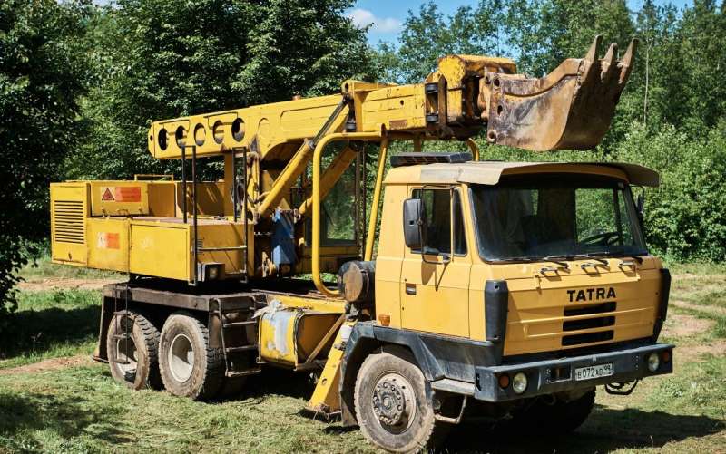 Татра удс- 114 Самоходный экскаватор -планировщик