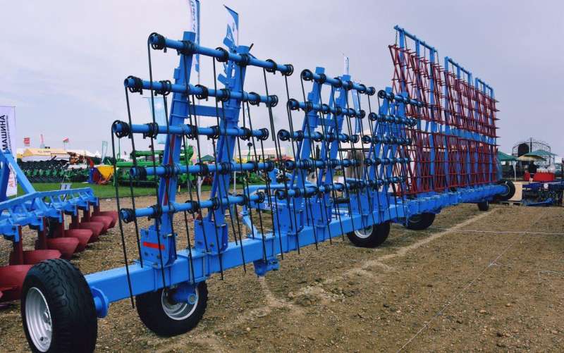 Борона зубовая. Сцепка гидрофицированная «Волга-15