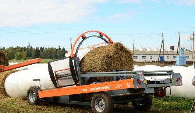 Линейный упаковщик рулонов (тюков) Neoliner NWS660