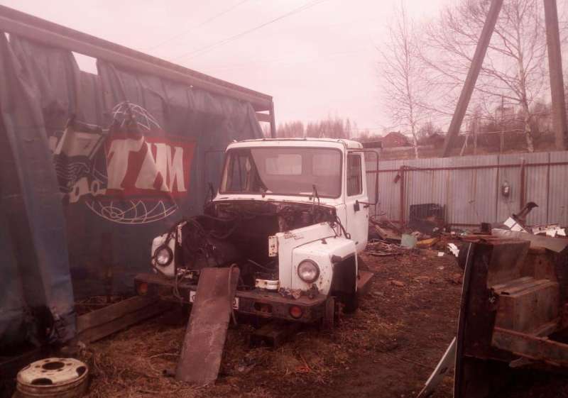 Газ 3309 бортовая с тентом