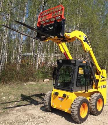 Паллетные вилы на мини погрузчик Bobcat S510 S530 S550