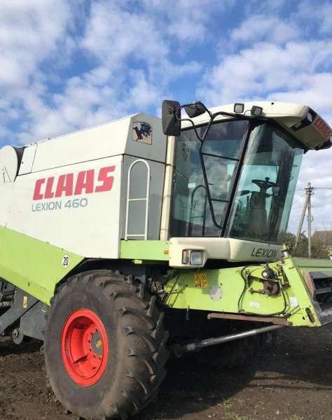 Комбайн зерноуборочный Claas Lexion 460 2002
