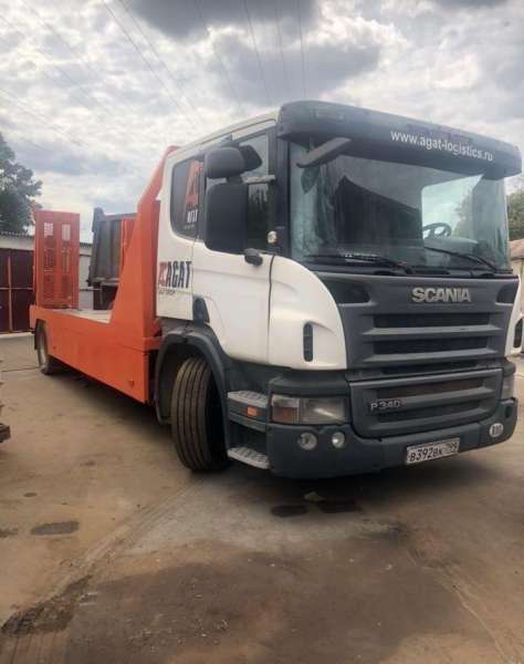 Грузовой эвакуатор scania P340 2007г