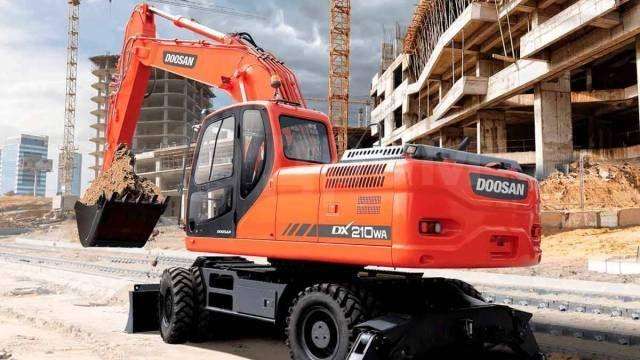 Колёсный экскаватор DOOSAN DX210WA, 2021