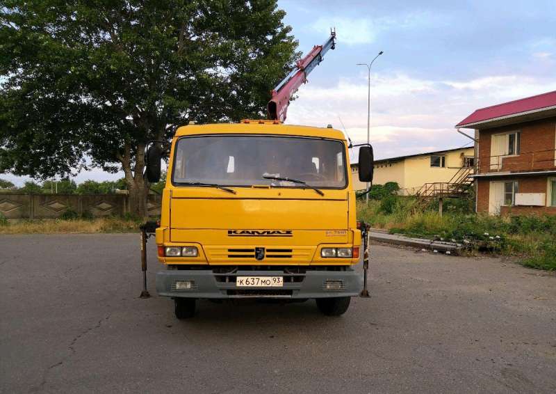 Камаз 4308 с кму