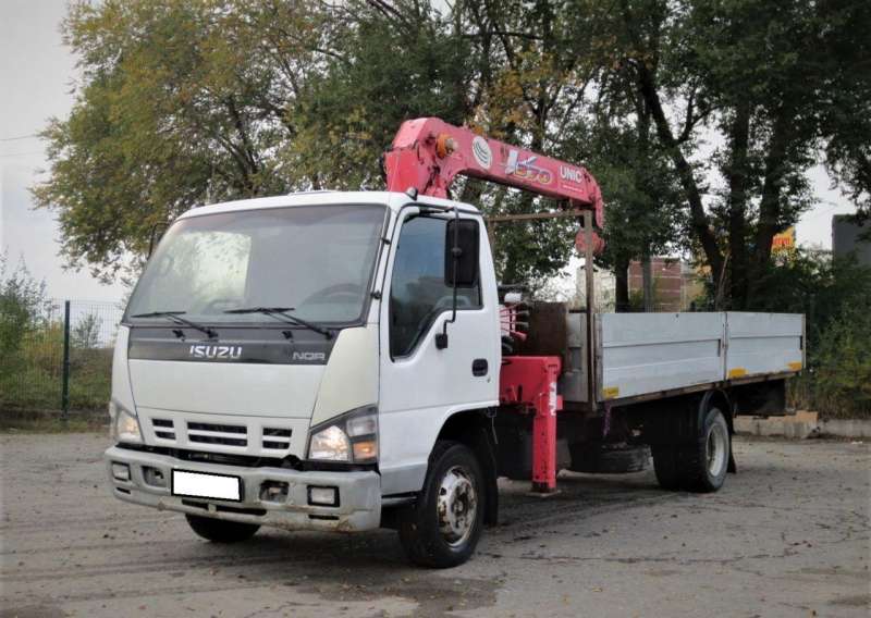 Манипулятор 6 метровый Isuzu NQR75R-7 2008 г.в