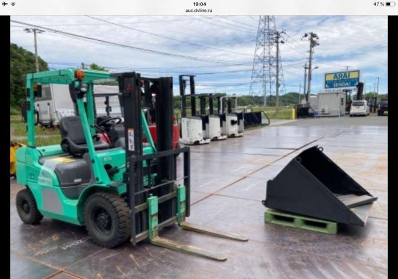 Вилочный погрузчик Mitsubishi KFGE20T, 2017