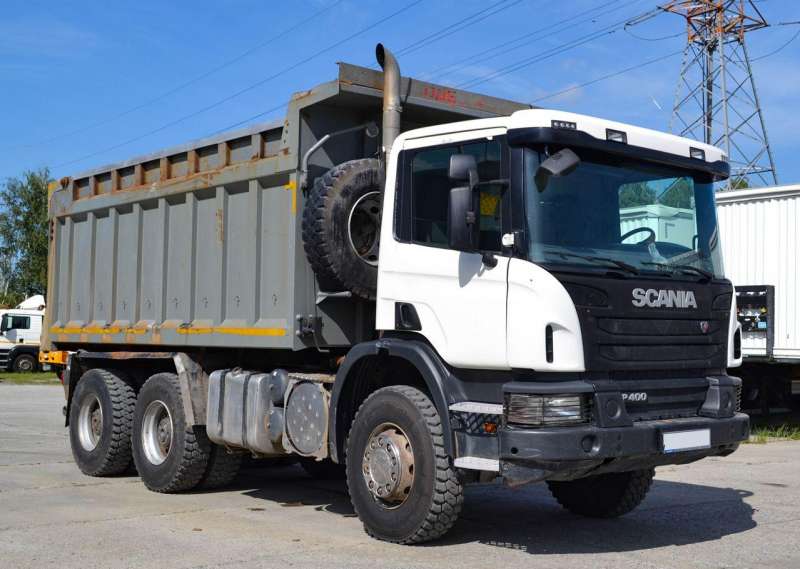 Самосвальный грузовик Scania P 6x4 2014 г/в