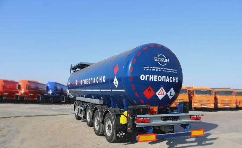 Полуприцеп битумовоз Bonum 32 куб.м, 2022