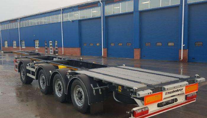 Полуприцеп контейнеровоз Kassbohrer SHG S40, 2021