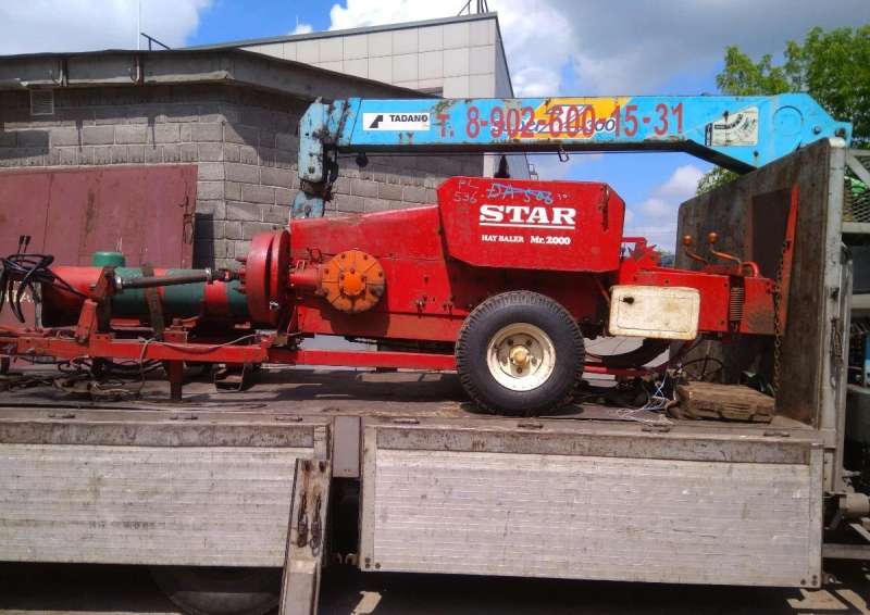 Тюковой пресс-подборщик Star mr2000