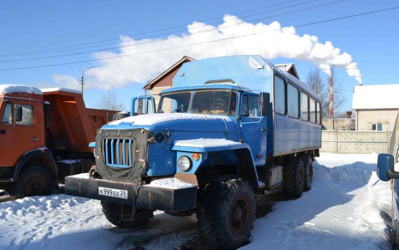 Вахтовый автобус урал 3255-0010-41