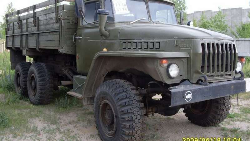 Грузовой автомобиль урал-4320 бортовой, с хранения.птс